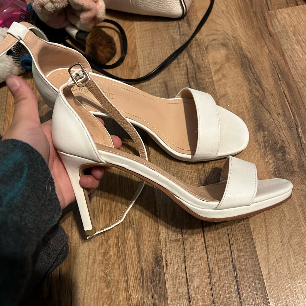 White heels